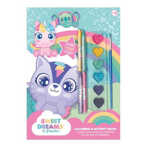 SWEET DREAMS Cahier d'activités et de coloriage FRIENDS... - Amazon France à 4.94€