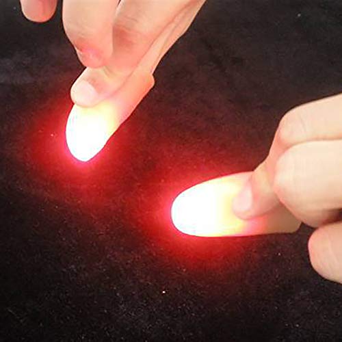 Glow in the Dark Finger Trick Rings Flashing Light Up... - Jouets & Jeux Amazon Royaume-Uni à 1.39€