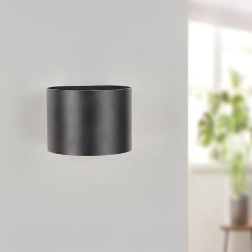 M Ledme - Applique murale LED ronde noire 12W, IP54... - Jardin & Extérieur Amazon France à 14.96€