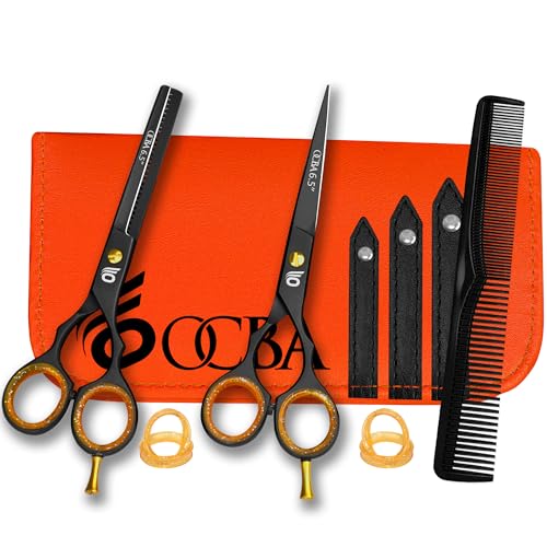 OCBA Friseurschere, Friseursalonschere Edelstahl Haarschere... - Beauté & Parfums en promo à 15.23€