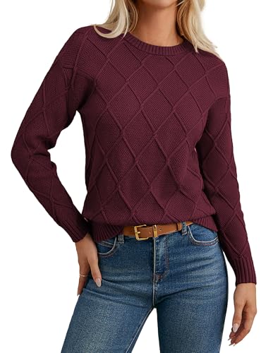 GRACE KARIN Jersey de punto informal para mujer con... - Mode & Vêtements en promo à 9.99€