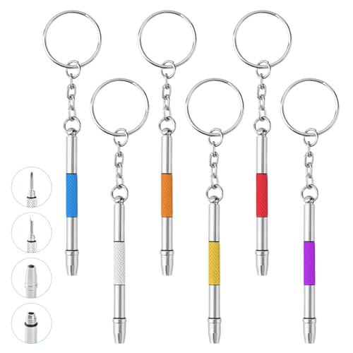 GZEINB Lot de 6 mini tournevis de précision 4 en 1 en acier... - Bricolage & Outils Amazon France à 9.34€