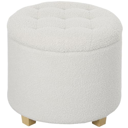 HOMCOM Sitzhocker mit Stauraum, Kleiner Hocker mit Deckel... - Home & Kitchen Amazon Germany à 47.98€
