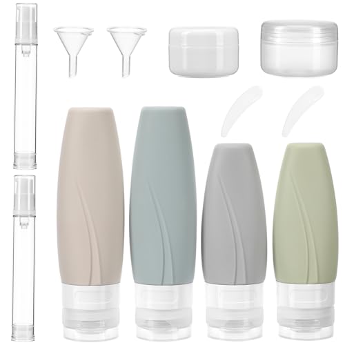 OUNONA Silicone Travel Bottles Refillable Lotion Bottles... - Beauté & Parfums Amazon Royaume-Uni à 8.29€