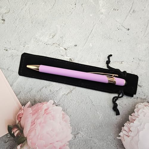 Custom pen personalised Pens, Free velvet pen case, Group... - Fournitures Bureau Amazon Royaume-Uni à 1.99€