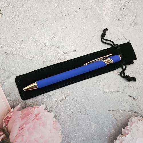 Custom pen personalised Pens, Free velvet pen case, Group... - Fournitures Bureau Amazon Royaume-Uni à 1.99€