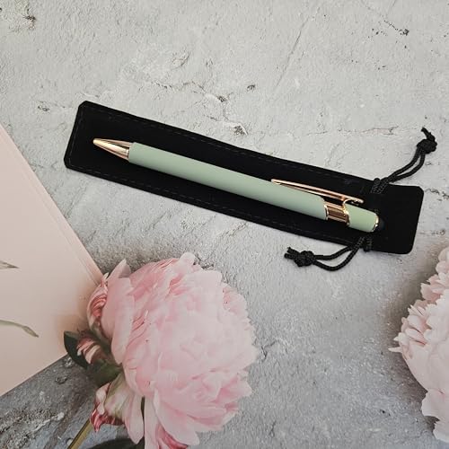 Custom pen personalised Pens, Free velvet pen case, Group... - Fournitures Bureau Amazon Royaume-Uni à 1.99€