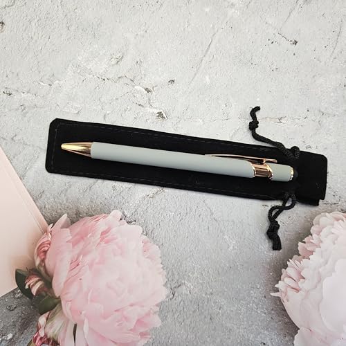 Custom pen personalised Pens, Free velvet pen case, Group... - Fournitures Bureau Amazon Royaume-Uni à 1.99€