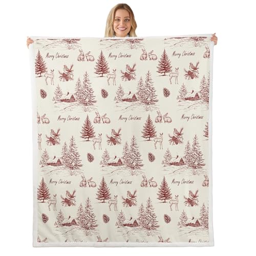Homewish Manta de forro polar de Navidad, 130 x 150 cm... - Jouets & Jeux Amazon Espagne à 13.67€