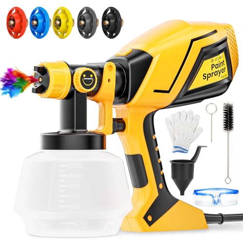 Velway Paint Sprayer 600W HVLP - Electric Paint Spray Gun... - Maison & Cuisine Amazon Royaume-Uni à 13.59€