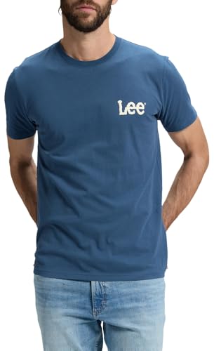Lee Maglietta da Uomo Wobbly Tee, Taglia M, Colore Blu... - Amazon Italy à 10.00€