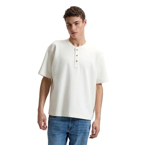 Lee Henley Camiseta, Natural, XL Hombres - Amazon Espagne à 18.00€