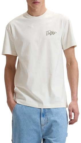 Lee Flag tee Camiseta, Natural, XXL Hombres - Nouvelle promo Amazon à 12.00€