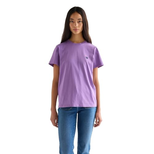 Wrangler Sign Off tee Camiseta, Bellflower, S para Mujer - Jardin & Extérieur Amazon Espagne à 10.00€