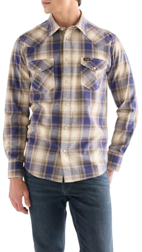 Wrangler, Maglietta da Uomo, Western Indigo - Amazon Italie à 26.00€