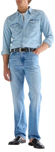 Wrangler Cinturón de punto Western para hombre, negro, 100 - Amazon Espagne à 20.00€