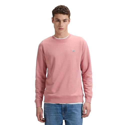 Lee Patch Crew SWS Sudadera, Mallory, XXL para Hombre - Bon plan à 24.00€