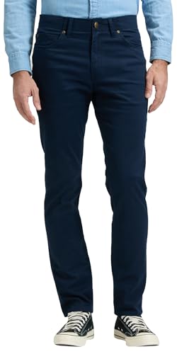 Lee Slim Fit MVP Pantaloni, Rivet Navy, 48 IT (34W/30L) Uomo - Maison & Cuisine en promo à 28.00€
