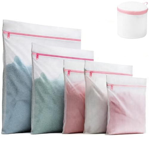 6 unidades de red de lavandería, bolsa de lavandería, red... - Garden & Outdoor Amazon Spain à 5.47€