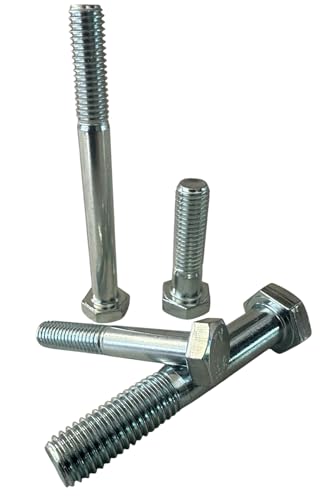 Sechskantschraube mit Schaft DIN 931 10.9, M10, galv.... - Bricolage & Outils en promo à 1.20€