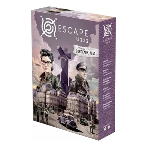 PixieGames | Escape 2222 – Épisode 2 : Bordeaux 1942 |... - Jouets & Jeux Amazon France à 15.97€