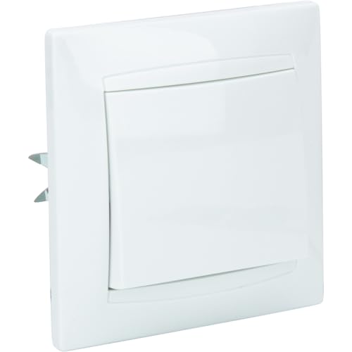 Va et vient encastré Zyna - Blanc - Zenitech - Fournitures Bureau Amazon France à 2.49€