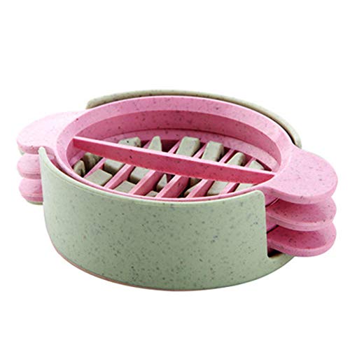 Egg Slicer Set with 3 Cutters Cut Boiled Eggs Into Thin... - Auto & Moto Amazon Royaume-Uni à 1.99€