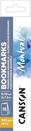 Canson Lesezeichen aus Montval Aquarellpapier, feine... - Maison & Cuisine Amazon Allemagne à 4.05€