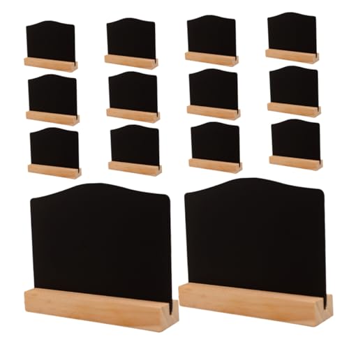 Zerodeko 16pcs Double-Sided Blackboard Wooden Mini... - High-Tech & Électronique Amazon Royaume-Uni à 12.19€
