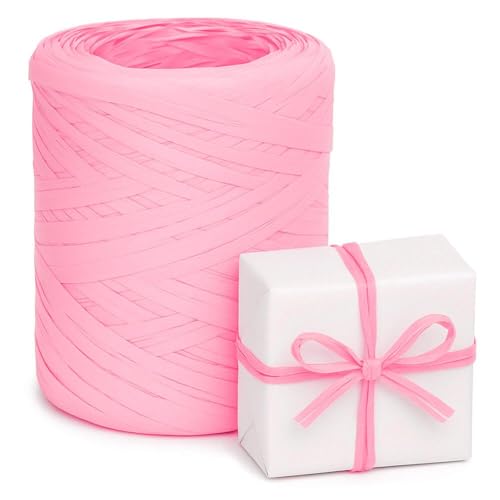 Gran Velada - Cinta de rafia rosa chicle 10 m | Material... - Loisirs Créatifs Amazon Espagne à 2.36€