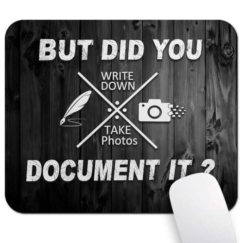 Wknoon 9.5"x 7.9" Mouse Pad (But Did You Document It)... - Jeux Vidéo & Consoles Amazon Royaume-Uni à 1.52€