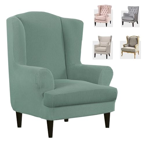 VGECEE Ohrensessel Überzug Bezug Sessel Überwürfe... - Deal du jour à 1.99€