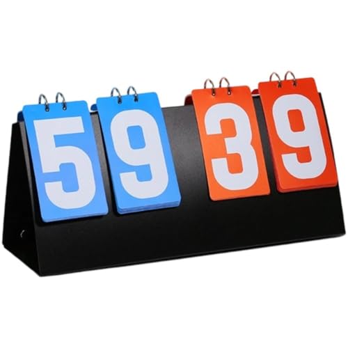 Luxylei Anzeigetafel, 4-stellige Flip-tischanzeigetafel... - Sports & Fitness Amazon Allemagne à 4.99€