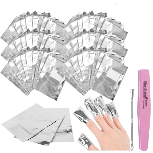 300 Pièces Papillote Ongle Semi Permanent, Papillotes en... - Beauté & Parfums Amazon France à 9.59€