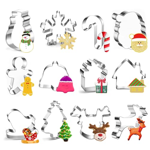 Moldes Galletas, 12 Pezzi in Acciaio Inossidabile con... - Maison & Cuisine Amazon Espagne à 1.99€