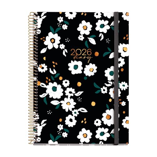 Miquelrius Kalender 2026, Tag pro Seite, ähnlich A5+ (155 x... - Amazon Allemagne à 17.08€