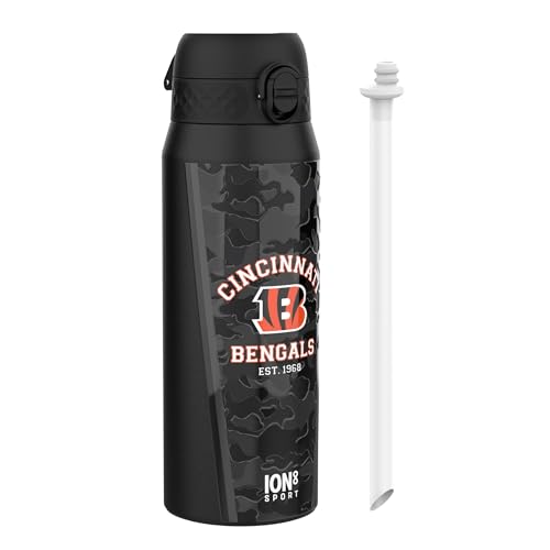 Ion8 NFL Cincinnati Bengals Gourde Thermique Avec Paille... - Sports & Fitness Amazon France à 24.79€