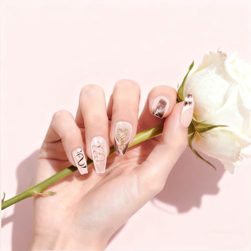 24 Piezas Rosa Uñas Postizas, Cuadradas Adhesivas Uñas... - Maison & Cuisine Amazon Espagne à 4.99€