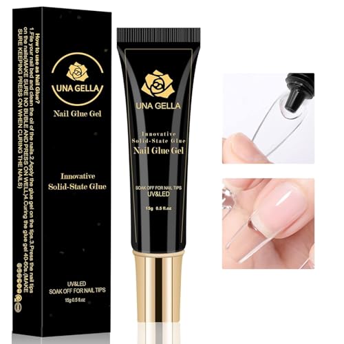 UNA GELLA Capsule Américaine Ongle, Capsule Ongle pour une... - Beauté & Parfums en promo à 9.49€