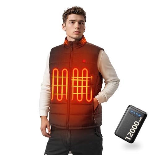 VIWKO Gilet Riscaldato Uomo con Controllo APP, Giacca... - Sports & Fitness en promo à 28.71€