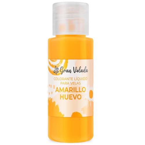 Gran Velada - Colorant liquide pour bougies Jaune Œuf 30 ml... en promo à 3,19€ (-82%) sur Amazon FR