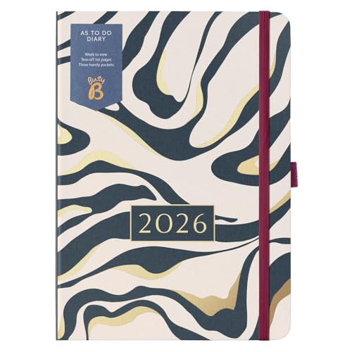 Busy B 2026 Diary - A5 Weekly Planner with To-Do Lists &... - Jardin & Extérieur Amazon Royaume-Uni à 6.79€