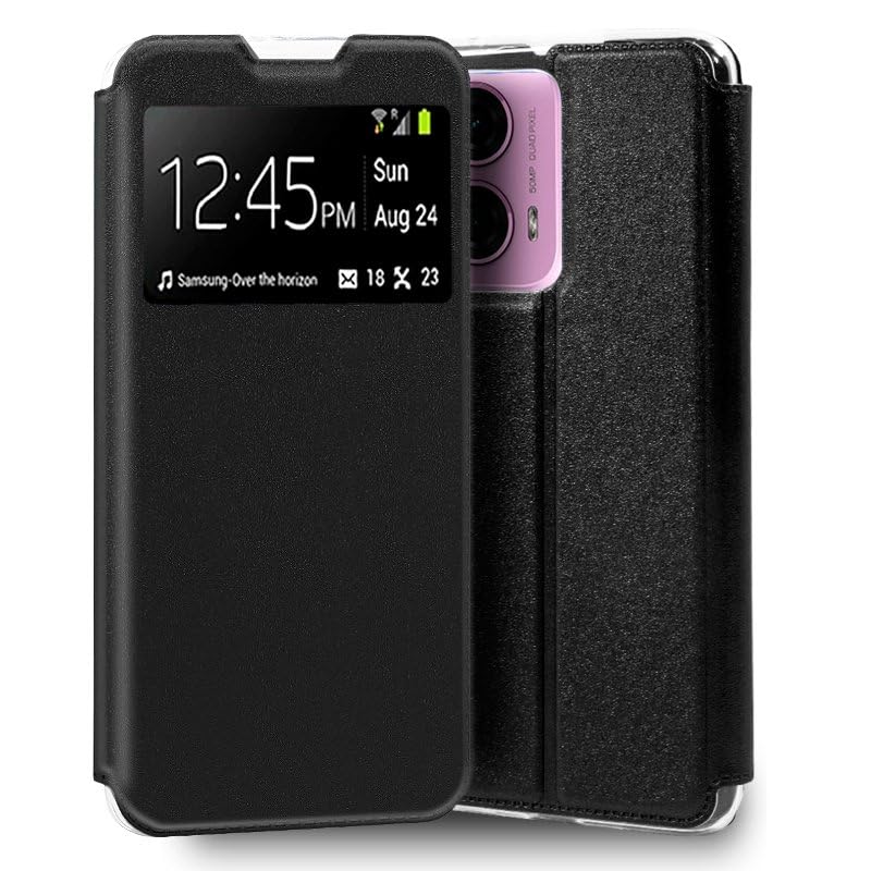 Funda Cool Flip Cover para Motorola Moto G04 / G24 Liso... - Auto & Motorcycle Amazon Spain à 5.27€