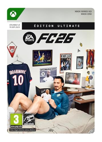 EA SPORTS FC 26 - Xbox S│X Édition Ultimate – Code jeu à... - Jeux Vidéo & Consoles en promo à 76.99€