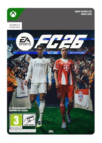 EA SPORTS FC 26 - Xbox S│X Édition Standard – Code jeu à... - Jeux Vidéo & Consoles en promo à 39.99€