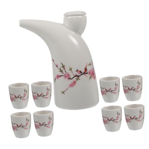 Alipis Traditional Ceramic Sake Kettle and Cups Set, 1 Pot... - High-Tech & Électronique Amazon Royaume-Uni à 14.59€