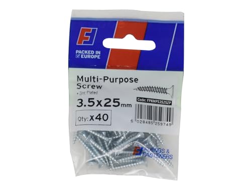 Forgefix Multi-Purpose Pozi Screw CSK ST ZP 3.5 x 25mm... - Maison & Cuisine Amazon Royaume-Uni à 2.30€