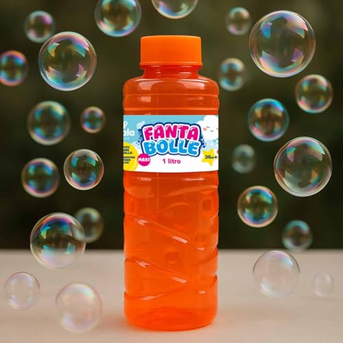BEPER Bubbles 1 Liter – Wiederverschließbare Flasche mit... - Toys & Games Amazon Germany à 9.07€
