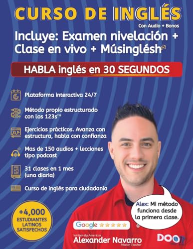 HABLA inglés en 30 SEGUNDOS: CURSO DE INGLÉS - Bon plan à 7.69€