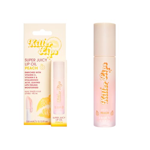Killer Lips Super Juicy Lip Oil - Peach 3.8ml - Auto & Moto Amazon Italie à 3.38€